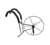 predolo Enrollador Conducto Flexible a Hombros con Asas Acolchadas Carrete Manual Conducto Flexible