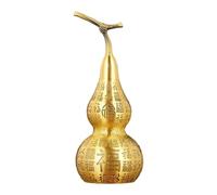 predolo Estatua de Calabaza, decoración Shui, Figura Decorativa Multiusos, Adorno de Escritorio para Estante de Sala de Estar, Regalo, Altura 24 Cm
