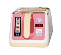 predolo Freidora de Juguete para Niños, Accesorios de Cocina para Jugar a Ser Chef, Utensilios de Cocina para Niños Pequeños, Rosa