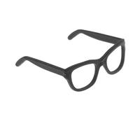 predolo Gafas para Muñeca 1/6 Accesorios de Muñeca Anteojos Mini Lentes sin Cristales Montura de Plástico Duradera Adecuadas para Sesiones de Fotos Vitrinas