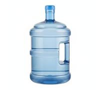 predolo Garrafón de Agua Potable Resistente a Impactos Garrafón Agua Paredes Gruesas Bidón de Plástico Reutilizable para Camping, Emergencia, Azul, S-Cal 7-5l