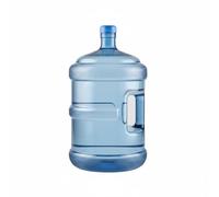 predolo Garrafón de Agua Potable Resistente a Impactos Garrafón Agua Paredes Gruesas Bidón de Plástico Reutilizable para Camping, Emergencia, Azul, S-Cal 15L
