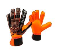 predolo Guantes de Guardameta con Protectores de Dedos Antideslizante Guantes Arquero con Protección en los Dedos Amortiguación Equipo Deportivo