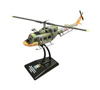 predolo Helicóptero Modelo Aleación Réplica Aeronave Ornamento Decorativo Coleccionable Adecuado para Regalo Decoración de Oficina Dormitorio Estantería