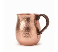 predolo Jarra Cobre que Tiene Asa Alimenticio Taza Té Cobre No Tóxico Taza Té, Cobre Púrpura, 800ml