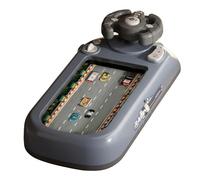 predolo Juego Carreras Mesa 200 Niveles Juego Obstáculos Carreras Multifunción Juguete Infantil para Niños, Escritorio, Gris Azulado, Versión Mejorada con 200 Niveles De Carreras, Paquete Recargable