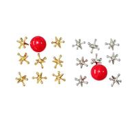 predolo Juego clásico, Juguetes Juego Retro y Divertidos Juegos Mesa para niños 8 a 10 años, 18 Piezas de Oro Y Plata