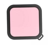 predolo Juego de Filtros de Buceo para Cámara Deportiva con Cubierta Protectora y Lente Púrpura para Corregir Colores en Paisajes Adecuado para, Los 4.5x4.5x1cm