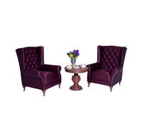 predolo Juego de Sofá Americano en Miniatura para Casa de Muñecas, Muebles a Escala 1/12, Decoración de Escena, Miniaturas Coleccionables, Modelo de Mesa Y So, Rojo