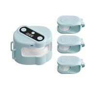 predolo Juguete Interactivo para Gato Electrónico con Sonido Realístico Accesorio Enriquecimiento Recargable USB Control Remoto para Múltiples, Azul