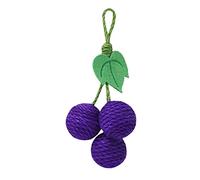 predolo Juguetes Interactivos para Gatos Acompañar La Actividad Diversión Jugar Juguetes para Gatos Pelota Masticar Gato Juguete para Mascotas Suministros Cat, UVA 20cmx10cm