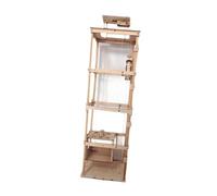 predolo Kit de Elevador de Juguete DIY, Grúas Elevadoras, Manualidades, Suministros de Bricolaje, Tecnología, Juguetes Científicos para Niños, Niñas, Adultos, Madera