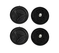 predolo Kit de montaje de visera para casco de motor con base de lente y hebilla de orificio fijo, 4 unidades, B