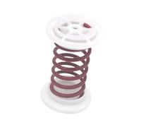 predolo Kit de Trampolín de Resorte para Suelo, Equipo Deportivo Portátil Multifuncional, Bobina de Compresión Pesada para Competición, Salto en Colina, Rojo