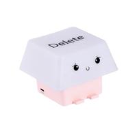 predolo luz nocturna creativa con teclas borrables, lámpara de ambiente de escritorio para entrada, Rosa