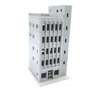 predolo Maqueta de Edificio Japonés Altamente Detallado Kit de Casa Japonesa para Ensamblar Decorativo Edificio en Miniatura para Diorama Coleccionistas, Centro Comercial De Ropa Japonés