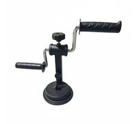 predolo Máquina de Brazos con Palanca Giratoria sin Batería Ejercitador de Antebrazo Ergonómico Entrenador Brazo con Ventosa para Rehabilitación, Negro