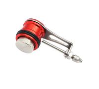 predolo Máquina enrolladora de Nudos de Pesca GT, Herramienta para Atar Nudos, Accesorios de Conector de Cable, anudador de Bobina de Pesca Multifuncional, Rojo