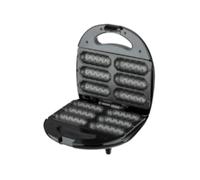 predolo Máquina para Perritos Calientes Compacta | Eléctrico, Parrilla para longanizas 6 Cavidades, Resistente, Máquina con 6 Cavidades, Cocina, Desayuno, Familias