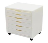 predolo Mesita de Noche en Miniatura para Casa de Muñecas a Escala 1:12, Modelo de Archivador Robusto para Muñeca Ob11 (4,3 X 3 X 4,2 Cm), Ligera.