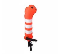 predolo Mini Anguila Hinchable Lavable Muñeco Hinchable Suave Figura Inflable para Buceo, Orange, Plain