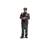 predolo Mini Figura de Coleccionable Figura de Vigilante Plástico Ligero Modelo en Miniatura 1:64 para Diorama