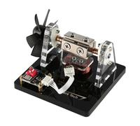 predolo Mini motor sin escobillas DIY, modelo de bobina accionada por alta velocidad, pequeño motor para estantería, con Paleta