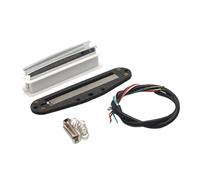 predolo Mini Pastilla Humbucker de Doble Riel, Fácil de Instalar, Ligera, Resistente Y Compacta para Accesorios de Guitarra Eléctrica, Blanco