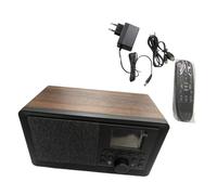 predolo Mini Radio Vintage portátil, Altavoz Retro Compacto y Ligero en Varios Idiomas para el hogar, Viajes y Exteriores, Regalo para Mujeres y Hombres.