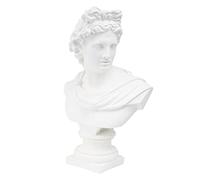 predolo Mitología Apolo Busto Estatua Resina Boceto Yeso Escultura Arte Artesanía