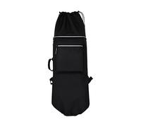 predolo Mochila portátil para monopatín con cordón para Hombro, Bolsa Plegable de Almacenamiento para Longboard, Funda de Transporte para Accesorios de Viaje, Negro