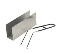 predolo Molde Sushi Rectangular Acabado Plateado Oscuro Utensilio Cocina, 5CM, Acero Inoxidable Color Original