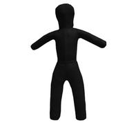 predolo Muñeco de Entrenamiento de Agarre de PU sin Relleno, Resistente, 110 cm de Altura, maniquí de Boxeo, Negro