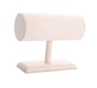 predolo Organizador de Diademas, Soporte para Accesorios de Joyería Y Diademas, Estante de Exhibición Suave Y Estable, Terciopelo Beige