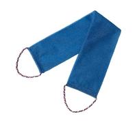 predolo Paño exfoliante, toalla de ducha exfoliante, paño de baño, cómodo exfoliante de espalda para ducha, esponja de red africana, Azul