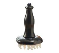 predolo Peine de masaje con mango largo, para raspar y frotar tejidos profundos, herramienta de masaje para el crecimiento del cabello, cuerpo y cuello,