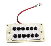 predolo Pieza de Repuesto para Pastilla Humbucker de Guitarra Eléctrica, Fácil Instalación, Accesorios para Instrumentos Musicales, Cuello