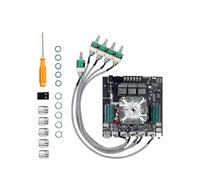 predolo Placa amplificadora de potencia digital, módulo amplificador de audio de 160 W + 160 W + 220 W, amplificador de sonido DIY, fácil de instalar, 2.1