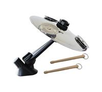 predolo Platillo de coche con ventilación de, instrumento de percusión compatible con mayoría de los vehículos, platillo para salpicadero, mini tambor