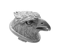 predolo Pomo de Cuchillo Compacto con Cabeza de águila, Accesorio para Hacer tú Mismo, Suministros para Hacer Cuchillos, decoración de Metal