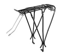 predolo Portaequipajes Bicicleta Soporte Trasero Portaequipaje Bicicleta Aluminio Reforzado Protección Lateral Función Universal Adecuado para Ciclismo