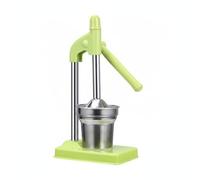 predolo Prensador de Cítricos Manual Resistente Al Óxido Exprimidor Exprimidor de Cítricos Acero Inoxidable Nivel Comercial Prensador Naranja Manual, Verde