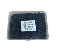 predolo Protector de Cuerdas de Nailon Resistente Ojal Bádminton Compacto Tubo Protector, N801 Negro, Tubo De Línea Única 2.1 8.3 para Marco De Raqueta Sin Ranura