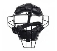 predolo Protector Facial para Receptor Máscara Casco Parrilla con Barra Frontal Abierta Acolchado Suave Correas Regulables y Protección Diaria Adecuado para, Negro