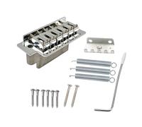 predolo Puente de Trémolo para Guitarra de 6 Cuerdas, Repuestos para Instrumentos Musicales, de Puente de Trémolo de Un Solo Balancín para Mantenimien, Plata
