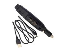 predolo Pulidora de Cuero Máquina Eléctrica para Abrillantar Herramienta de Pulido Accesorios para Bordes Función de Velocidad Regulable Material Sólido, Pulidor de cuero