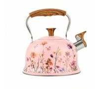 predolo ra Silbadora Calentamiento Rápido | Diseño Floral, Gran Capacidad, Hervidor Agua para Cocina