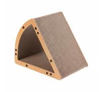predolo Rascador Triangular de Cartón Tabla Rascadora de Cartón Estable Rampa Rascadora para Gatos para Gatitos