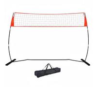 predolo Red Práctica Voleibol Ajustable Estructura Resisn Red Práctica Voleibol Ángulos Ajustables para Entrenamiento