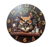 predolo Reloj de Pared con diseño de, Ligero y silencioso, Ideal para Restaurante, Comedor, Dormitorio y decoración del hogar, Sx2 20 Cm